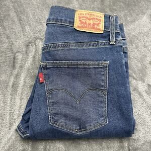 Levi's Slimming‎ Skinny Jeans Women's 29 Blue High Rise Denim Pants Cowboy